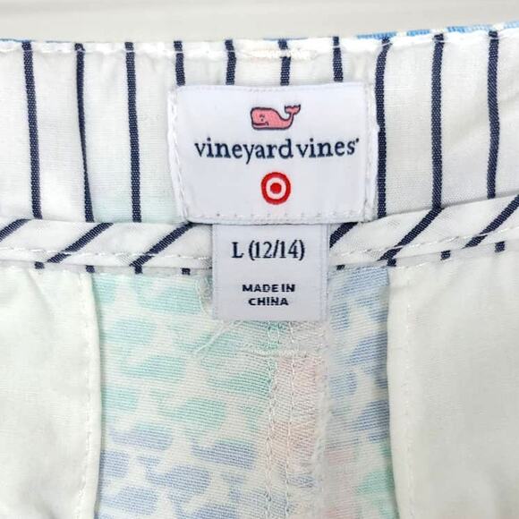 Vineyard Vines Target Patchwork Whale Shorts - Picture 4 of 5